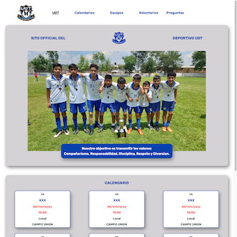UDT Youth Soccer Team